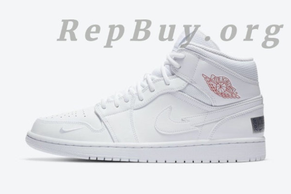 Top Version Air Jordan 1 Mid SE Nike Swoosh On Tour (2020) CW7589-100