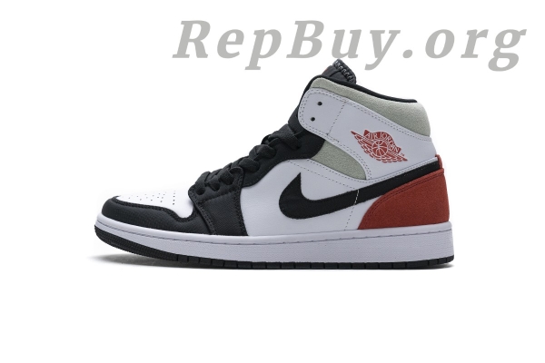 Top Version Air Jordan 1 Mid SE Union Black Toe 852542-100
