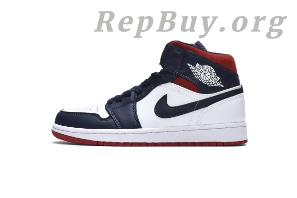 Top Version Air Jordan 1 Mid SE USA 852542-104 - 图片 2