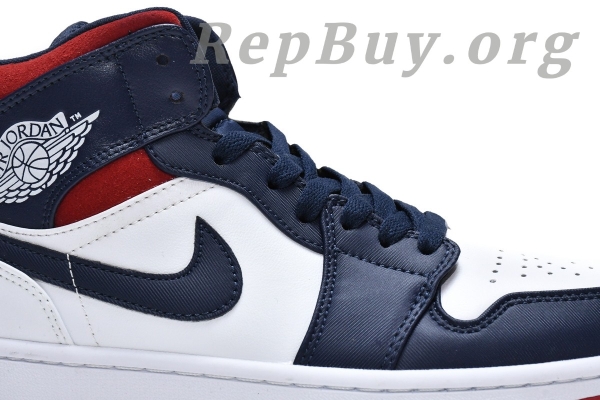 Top Version Air Jordan 1 Mid SE USA 852542-104 - 图片 15