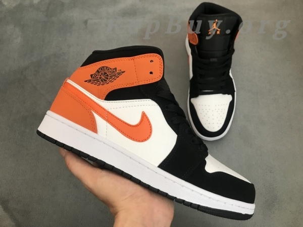 Top Version Air Jordan 1 Mid Shattered Backboard  554724-058 - 图片 3