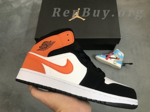 Top Version Air Jordan 1 Mid Shattered Backboard  554724-058 - 图片 13