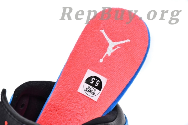 Top Version Air Jordan 1 Mid Tri Color Ribbons (GS) CV4891-001 - Image 6