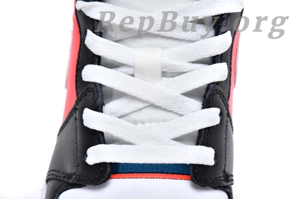 Top Version Air Jordan 1 Mid Tri Color Ribbons (GS) CV4891-001 - Image 15