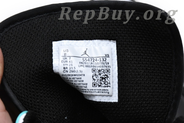 Top Version Air Jordan 1 Mid Tropical Twist Igloo 554724-132 - Image 9