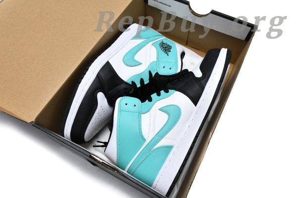 Top Version Air Jordan 1 Mid Tropical Twist Igloo 554724-132 - Image 19