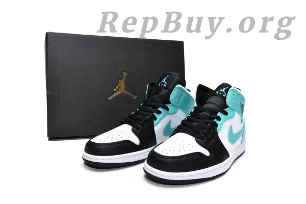 Top Version Air Jordan 1 Mid Tropical Twist Igloo 554724-132 - Image 20