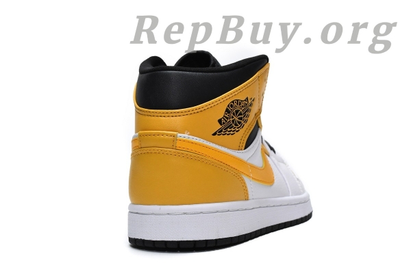 Top Version Air Jordan 1 Mid University Gold 554724-170 - 图片 3