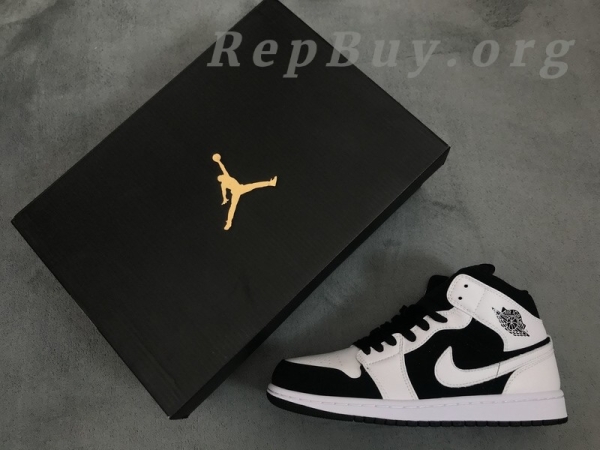 [Sale] Jordan 1 Mid White Black 554724-113 - 图片 12