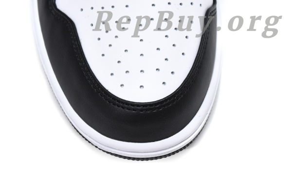 Top Version Air Jordan 1 Mid White Black Racer Blue 554724-140 - Image 15