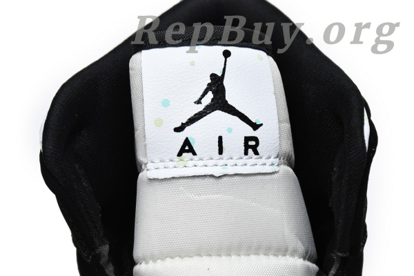 Top Version Air Jordan 1 Mid White Black Teal Tint (GS) BQ6931-103 - Image 12