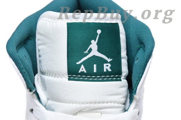Top Version Air Jordan 1 Mid White Mystic Green CD6759-103 - Image 14