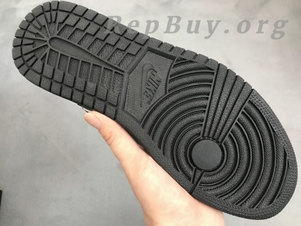 Top Version Air Jordan 1 Mid White Shadow 554724-073 - 图片 3