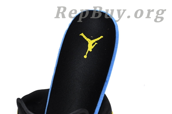 Top Version Air Jordan 1 Mid Yellow Toe Black 852542-071 - Image 6
