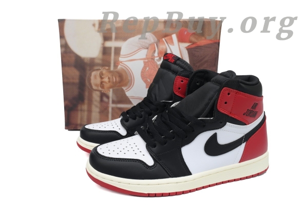 Top Version Air Jordan 1 Retro High OG Black Toe Reimagined DZ5485-106 - Image 11