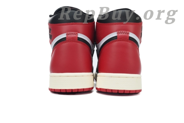 Top Version Air Jordan 1 Retro High OG Black Toe Reimagined DZ5485-106 - Image 3