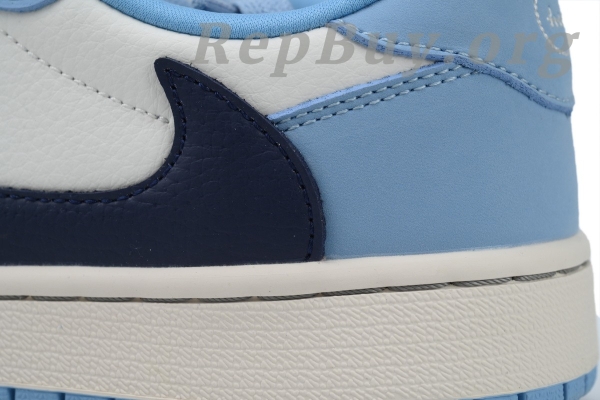 Top Version Air Jordan 1 Retro Low Golf Travis Scott Blue DM7688-400 - Image 5