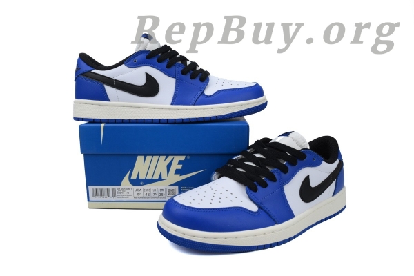 Top Version Air Jordan 1 Retro Low OG 'Game Royal' CZ0790-140 - Image 10