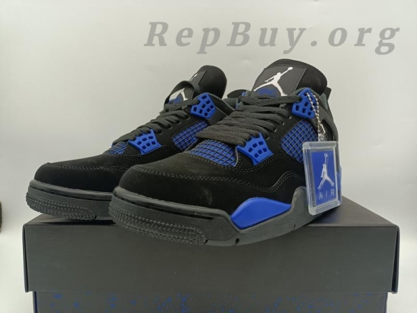 Top Version Air Jordan 4 Retro Blue Thunder CT8527-018 - 图片 8