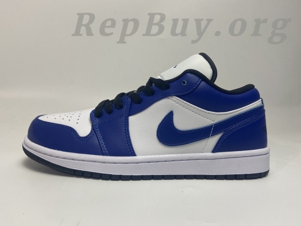 Top Version Air Jordan 1 Low Game Royal (GS) 553560-124 - 图片 2