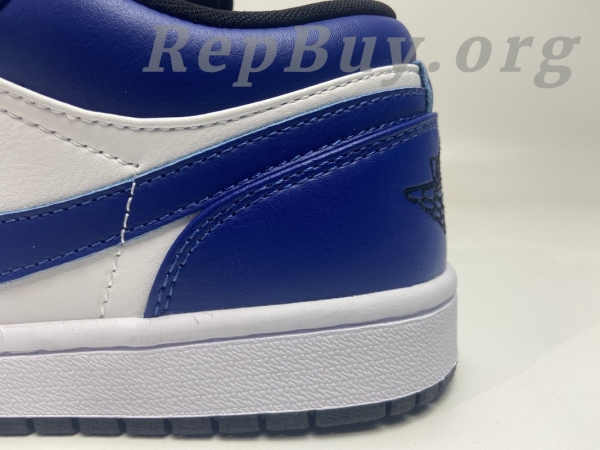Top Version Air Jordan 1 Low Game Royal (GS) 553560-124 - 图片 6