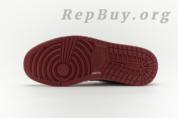 Top Version Air Jordan 1 Low Gym Red White 553558-611 - Image 4