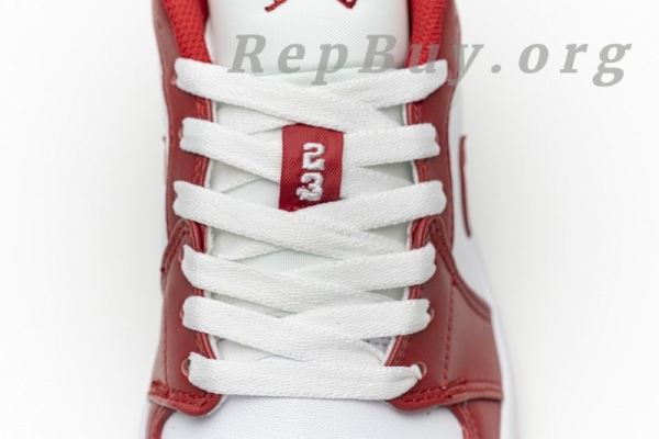 Top Version Air Jordan 1 Low Gym Red White 553558-611 - Image 12