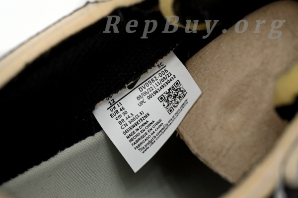 Top Version Jordan 1 Low OG EX Black Smoke Grey DV0982-006 - Image 9