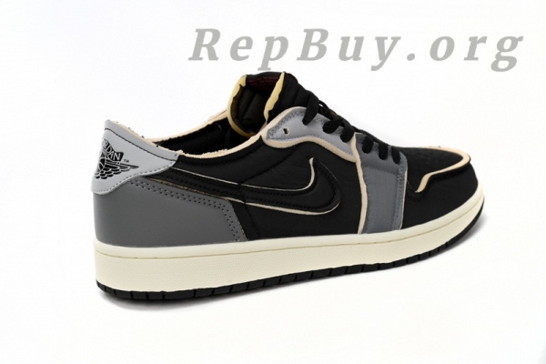 Top Version Jordan 1 Low OG EX Black Smoke Grey DV0982-006 - Image 8