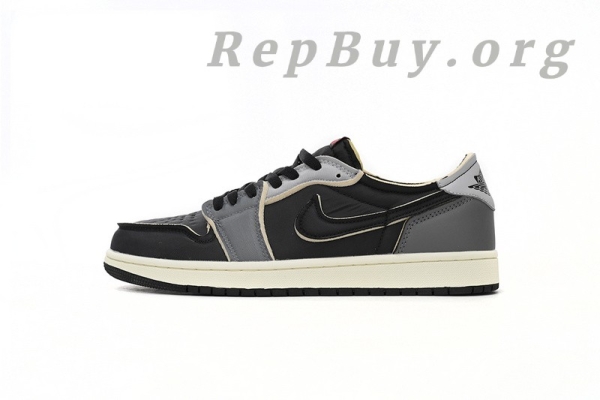 Top Version Jordan 1 Low OG EX Black Smoke Grey DV0982-006