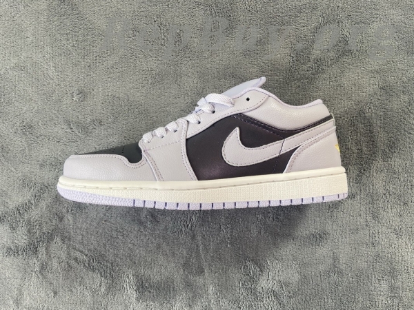 Top Version Air Jordan 1 Low Oxygen Purple (GS) 554723-505 - 图片 2