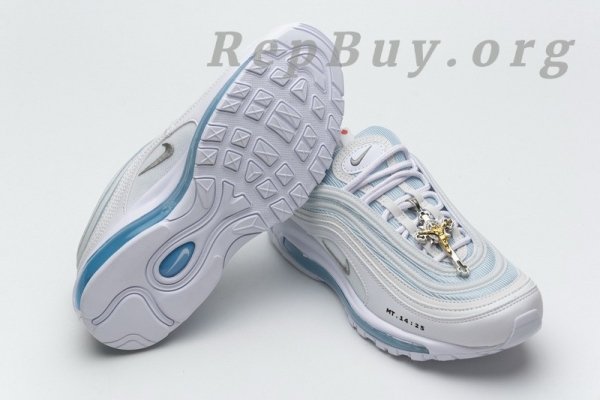 Top Version Nike Air Max 97 Mschf X Inri Jesus 921826-101 - Image 8