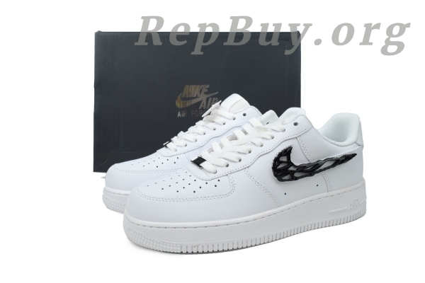 Top Version Nike Air Force 1 '07 LX, Molten Metal Swoosh Pack Black, High Quality Replica Nike Shoes, Best Replica Air Force 1, IF1686-101, Perfect Copy Nike Sneakers, 1:1 Replica AF1, Premium Fake Nike Shoes