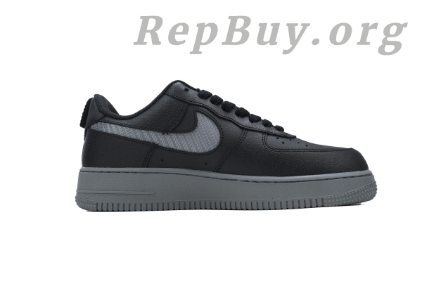 Top Version Nike Air Force 1 'Carbon Fiber Weave' DR0155-002 - Image 2