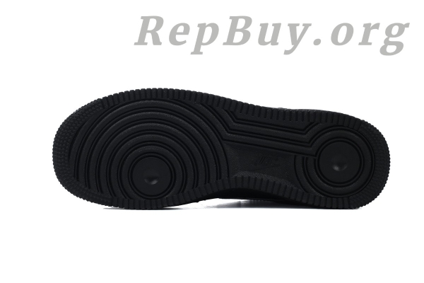 Top Version Nike Air Force 1 Low Black Silver FQ4296-101 - Image 4