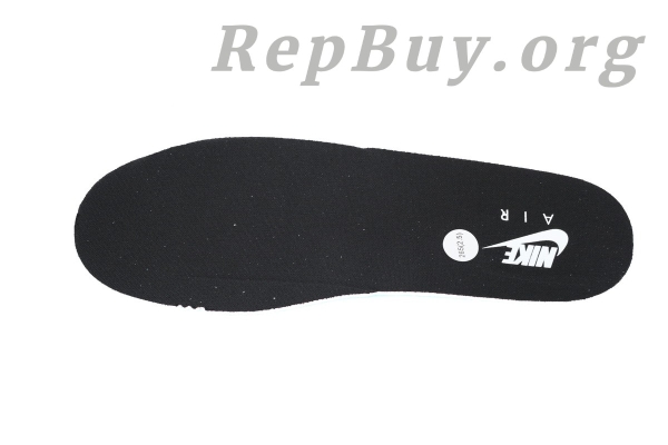 Top Version Nike Air Force 1 Low Black Silver Mini Swoosh HQ1180-001 - Image 7