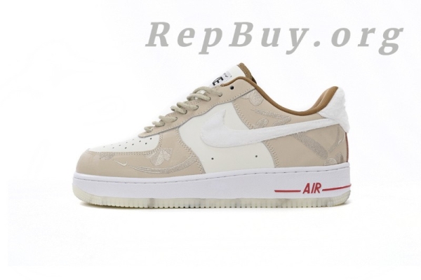 Top Version Nike Air Force 1 Low CNY AF1 Year of The Rabbit FD4341-101 - Image 2