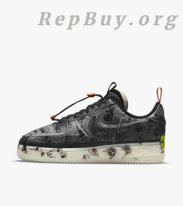 Top Version Nike Air Force 1 Low Experimental Halloween DC8904-001 - Image 2
