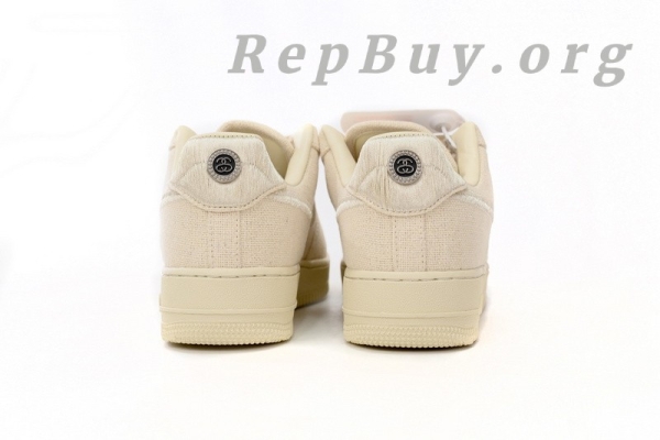 Top Version Nike Air Force 1 Low Stussy Fossil, best replica Nike Air Force 1, high quality Stussy Fossil sneakers, perfect copy CZ9084-200, 1:1 replica Nike shoes, premium Stussy AF1 knockoff, exact duplicate Nike Stussy Fossil