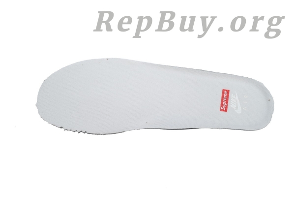 Top Version Nike Air Force 1 Low Supreme Shanghai CU9225-101 - Image 7