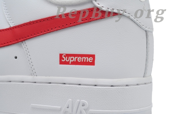 Top Version Nike Air Force 1 Low Supreme Shanghai CU9225-101 - Image 9