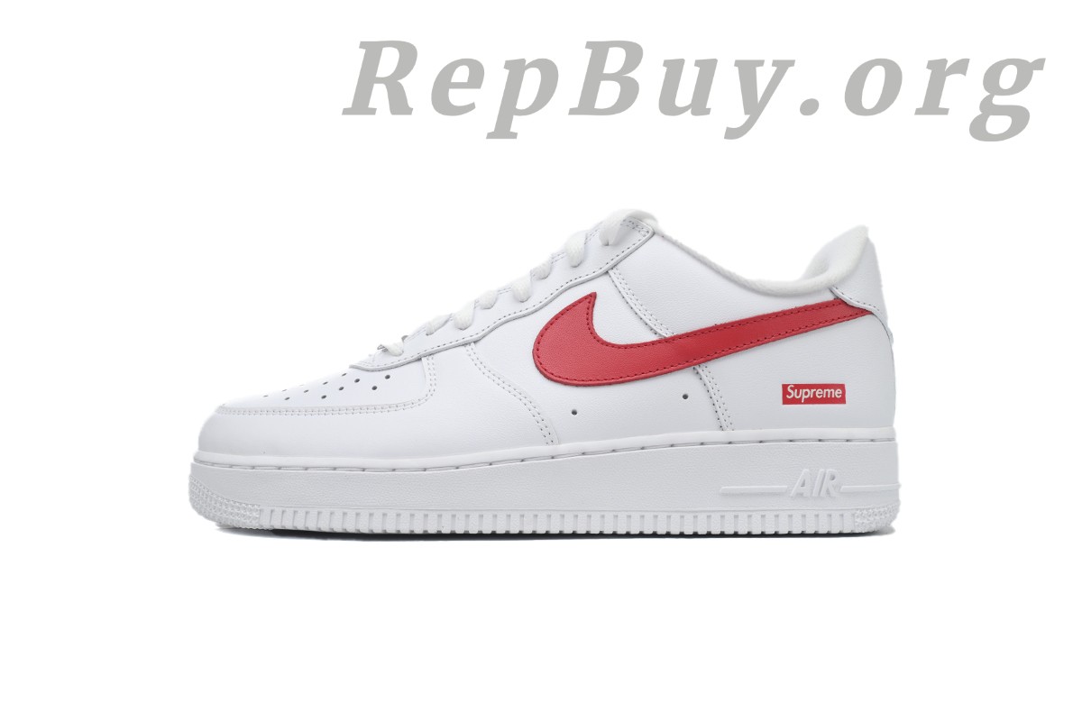 Best Top Version Nike Air Force 1 Low Supreme Shanghai CU9225-101 Replica