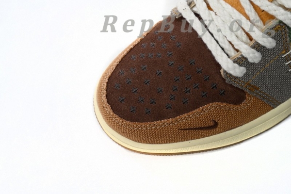Top Version Nike Air Jordan 1 Retro Low OG "Zion Williamson Voodoo" DZ7292-200 - Image 6