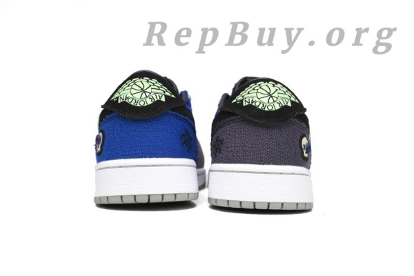 Top Version Nike Air Jordan 1 Retro Low OG "Zion Williamson Voodoo" DZ7292-420 - Image 4