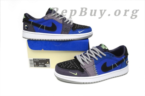 Top Version Nike Air Jordan 1 Retro Low OG "Zion Williamson Voodoo" DZ7292-420 - Image 13