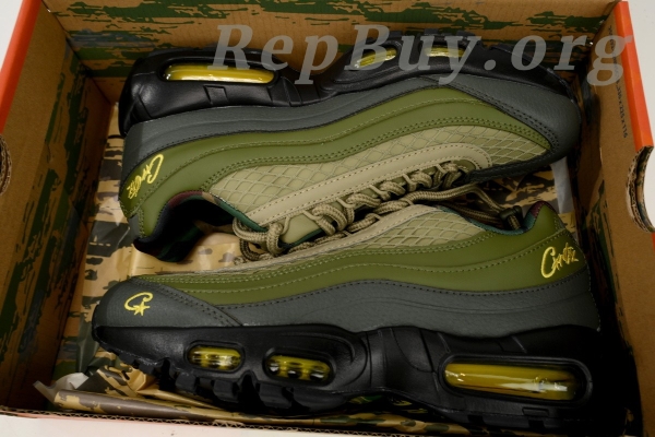 【Free shipping】Nike Air Max 95 SP Corteiz Gutta Green FB2709-300 - Image 12