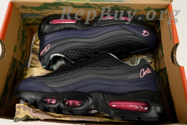 【Free shipping】Nike Air Max 95 SP Corteiz Pink Beam FB2709-001 - Image 12