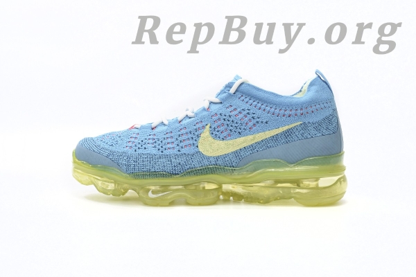 Top Version Nike AIR VAPORMAX 2023 FK, High Quality Replica Nike Shoes, Best Copy VAPORMAX 2023, Fake Nike AIR VAPORMAX Blue Yellow, DV1678-400 Reps, 1:1 Replica Sneakers, Premium Knockoff Nike Shoes, Unauthorized Authentic VAPORMAX