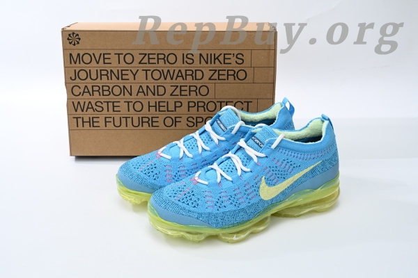 Top Version Nike AIR VAPORMAX 2023 FK, High Quality Replica Nike Shoes, Best Copy VAPORMAX 2023, Fake Nike AIR VAPORMAX Blue Yellow, DV1678-400 Reps, 1:1 Replica Sneakers, Premium Knockoff Nike Shoes, Unauthorized Authentic VAPORMAX