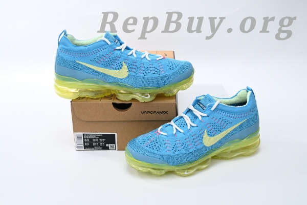 Top Version Nike AIR VAPORMAX 2023 FK, High Quality Replica Nike Shoes, Best Copy VAPORMAX 2023, Fake Nike AIR VAPORMAX Blue Yellow, DV1678-400 Reps, 1:1 Replica Sneakers, Premium Knockoff Nike Shoes, Unauthorized Authentic VAPORMAX